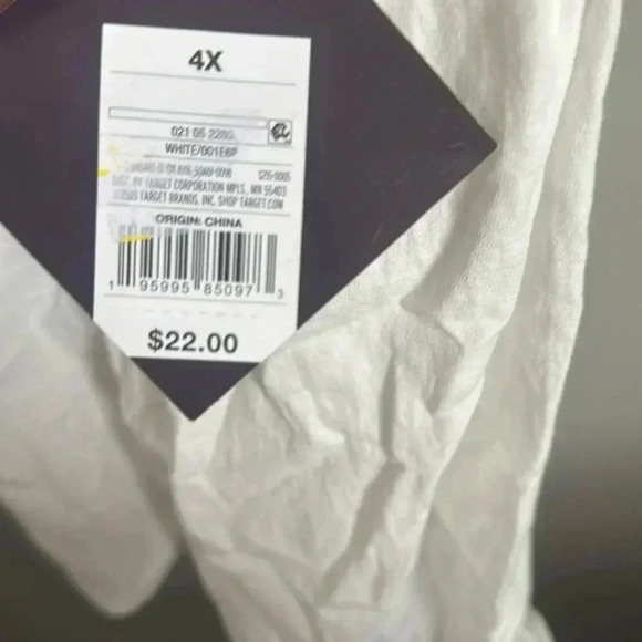 Ava & Viv Women's Plus Size Woven Swing V-Neck Top - Picture 7 of 8